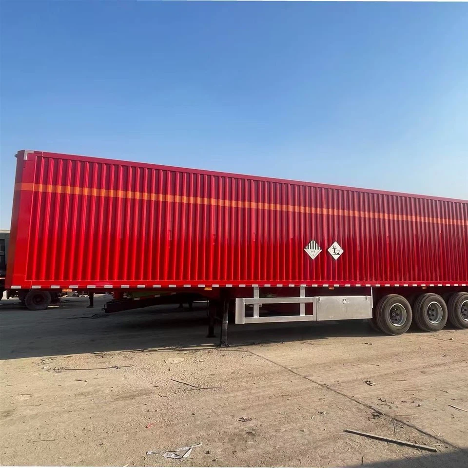 Box Type Transport Semi-trailer high quality