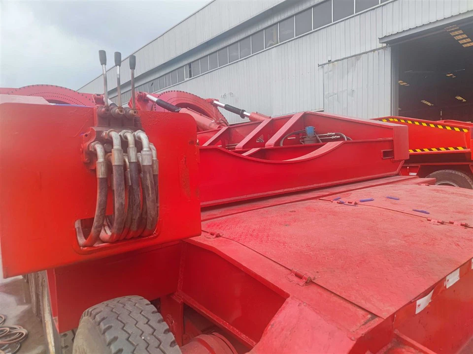 Wind And Electric Fan Blade Transport Vehicle